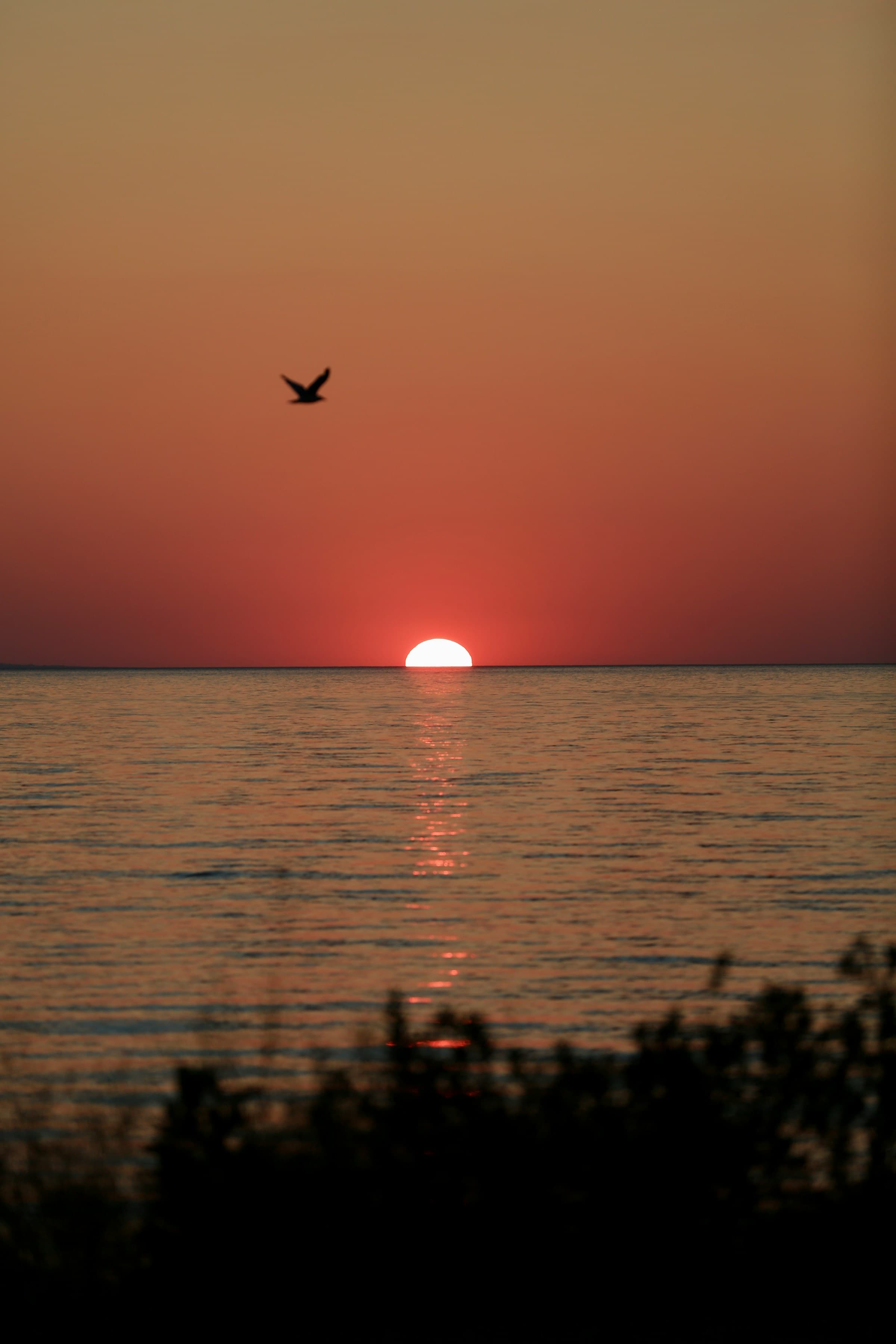 Sunset over Nottawasaga Bay